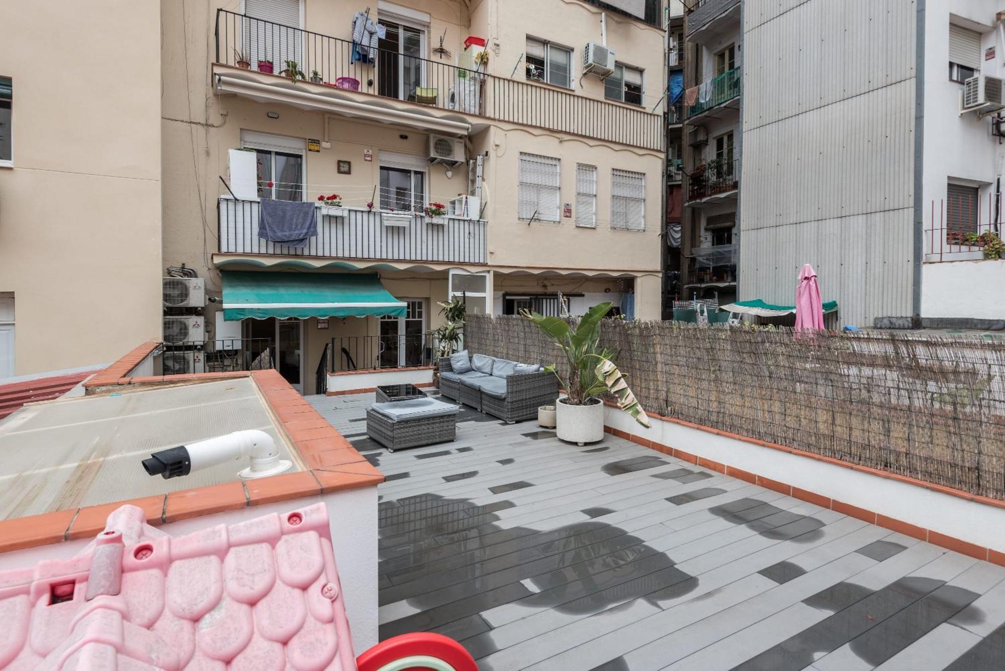 Eixample 3bd With Private Terrace