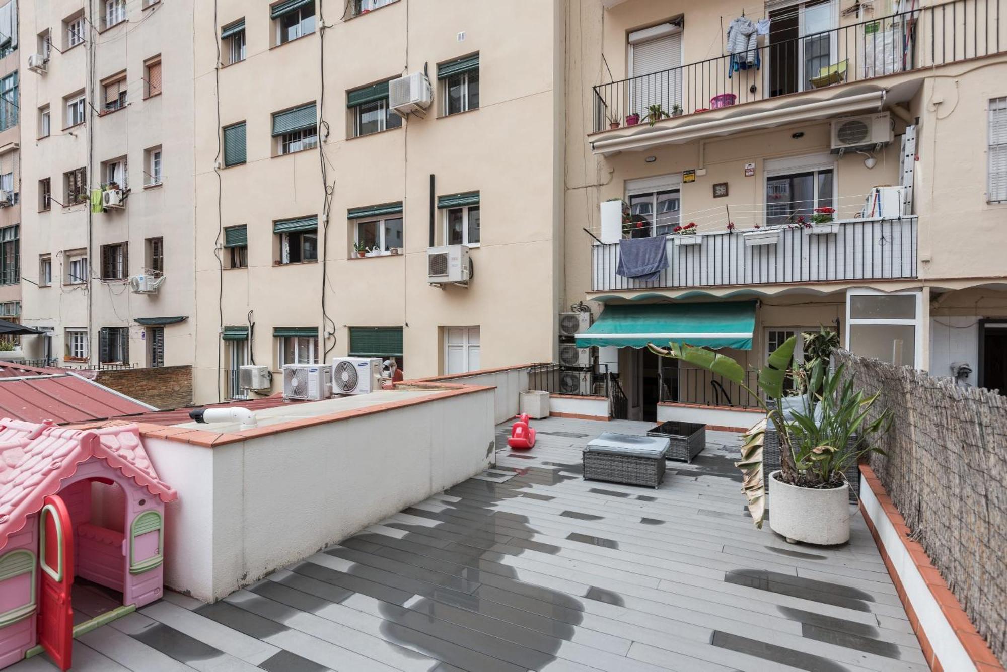 Eixample 3bd With Private Terrace * Barcelona