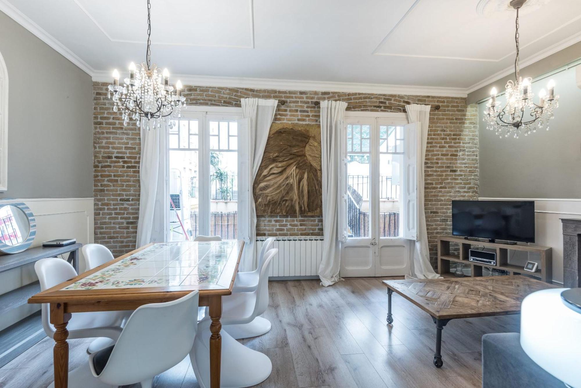 Eixample 3bd With Private Terrace